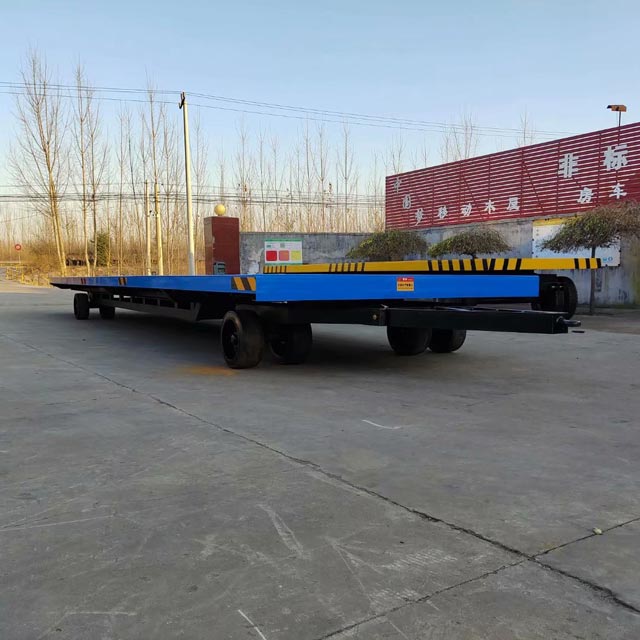 12米八轮平板拖车